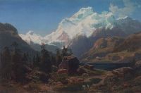 Швейцарский вид. 1862 - Саврасов