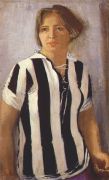 samokhvalov_girl_in_football_shirt_1932 - Самохвалов