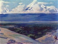 1923 Арарат в облаках. ЧС - Сарьян