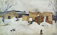 1933 Зима в Ереване. Х., м. 43х70 МС - Сарьян