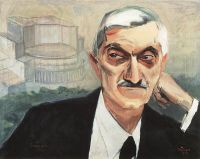 1933 Портрет архитектора Александра Таманяна. Х., м. 73x92 Ереван - Сарьян