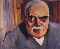 1934 Портрет архитектора Тороса Тораманяна. Ереван - Сарьян