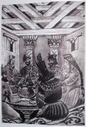 1937 Иллюстрация. Армянские народные сказки. 2 - Сарьян