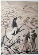 1937 Иллюстрация. Армянские народные сказки. 5 - Сарьян