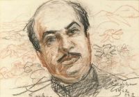 1962 Портрет Бориса Парсаданяна - Сарьян