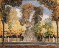 Версальский парк осенью. 1898 - Сомов
