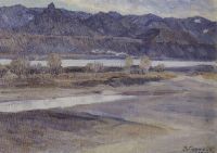 Горы близ Красноярска. 1909 - Суриков