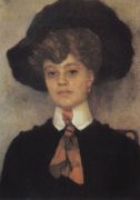 Женский портрет. 1902 - Суриков