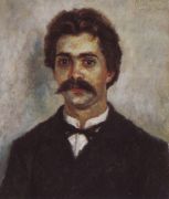 Портрет А.И.Сурикова. 1887-1890 - Суриков