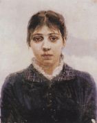Портрет Е.А.Суриковой. Не позднее 1888 - Суриков