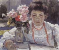 Портрет Е.В.Суриковой. 1908 - Суриков