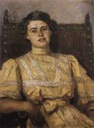 Портрет Е.Н.Сабашниковой. 1907 - Суриков