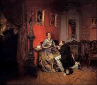 Разборчивая невеста 1847г.  - Федотов