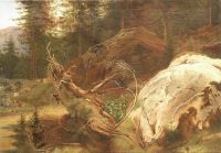 Камни в лесу. 1865 - Шишкин