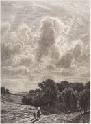 Облака над рощей. 1878 36,5х26,7 - Шишкин