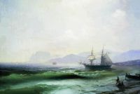 Беспокойное море. 1877 - Айвазовский