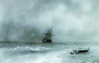 Бурное море. 1844 - Айвазовский