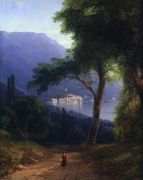 Вид из Ливадии. 1861 - Айвазовский
