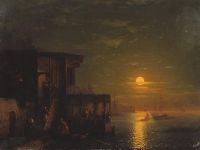 Лунная ночь на море. 1875 - Айвазовский