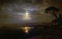 Лунная ночь. 1888 - Айвазовский