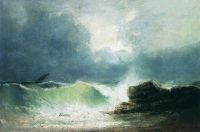Морской берег. Волна. 1880 - Айвазовский