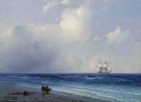 Морской вид. 1865 - Айвазовский