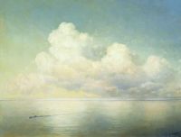 Облака над морем. Штиль. 1889 - Айвазовский