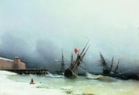 Сигнал бури. 1851 - Айвазовский