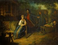 Похищение купеческой жены Груни Егором Башлыком, ставшим атаманом разбойников. 1833 - Алексеев (Сыромянский)