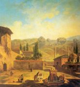Вид города Бахчисарая. 1798 - Алексеев