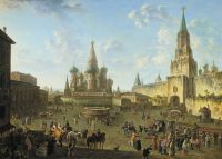 Красная площадь в Москве. 1801 - Алексеев