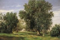 Лесная поляна. 1869  - Аммосов