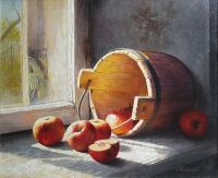Ведро с яблоками - Анненков