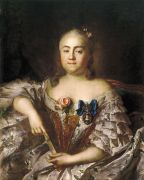 Портрет графини Варвары Алексеевны Шереметевой. 1760 - Аргунов