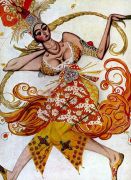 Танцовщица из балета Жар-птица. 1910 - Бакст