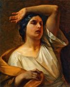 Женщина с поднятой рукой. 1843 - Басин
