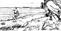 Иллюстрация к «Медному всаднику» Пушкина. 1916-1922 - Бенуа