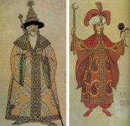 Дадон и Шамаханская царица - Билибин