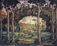 Итальянский пейзаж. 1911 - Богаевский