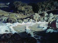 Ночь у моря. 1903 - Богаевский