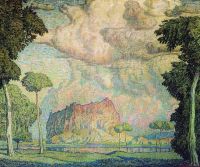 Тропический пейзаж. 1906 - Богаевский