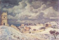 Феодосия зимой. 1940-е - Богаевский