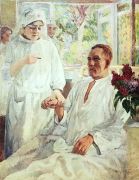 В больнице. 1910-е - Богданов-Бельский