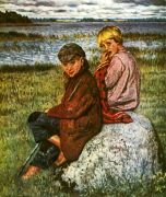 Деревенские дети. 1930 МН - Богданов-Бельский
