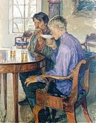 Новые владельцы (Чаепитие). 1913 Саратов - Богданов-Бельский