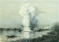 Взрыв турецкого парохода Люфти-Джелиль. 1878 - Боголюбов