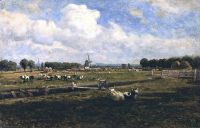 Вид в окрестностях Гааги. 1870 - Боголюбов