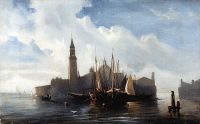 Вид Венеции. 1850 - Боголюбов