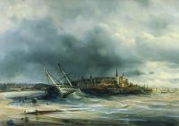 Вид города Ревеля. 1853 - Боголюбов