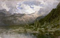 Долина Рейна около Рагаца. 1856 - Боголюбов
